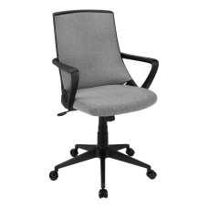Monarch Specialties Marella Ergonomic Faux Leather