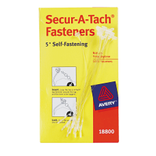 Secur A Tach Plastic Tag Fasteners