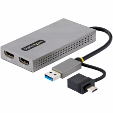 StarTechcom USB to Dual HDMI Adapter