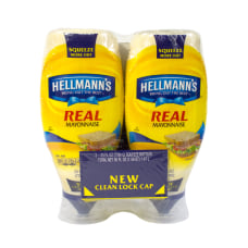 Hellmanns Real Mayonnaise 25 Oz Bottle