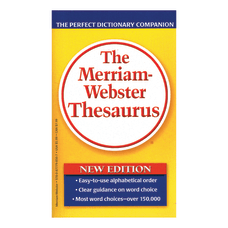 Merriam Websters Thesaurus Pack Of 3