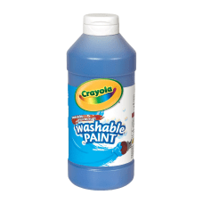 Crayola Washable Paint Blue 16 Oz