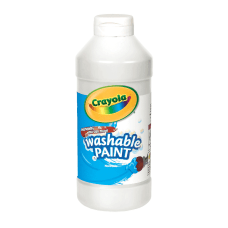 Crayola Washable Paint White 16 Oz