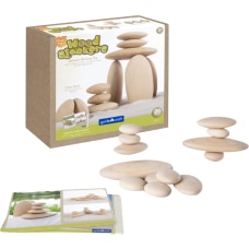 Guidecraft Wood Stackers 30 Piece River