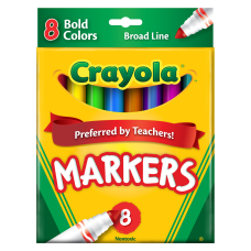 Crayola Broad Line Markers Assorted Bold