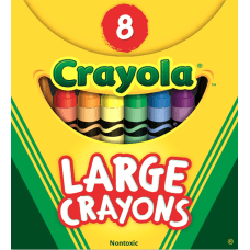Crayola Large Crayon Set Assorted Colors
