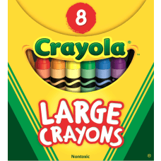 Crayola Large Crayon Set Assorted Colors