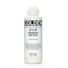 Golden Fluid Acrylic Paint 4 Oz
