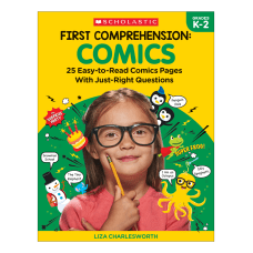 Scholastic First Comprehension Comics Kindergarten To