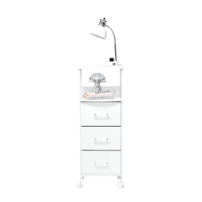 Dormify Sutton Charging 3 Drawer Cart