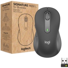 Logitech Signature M650L Mouse Wireless BluetoothRadio
