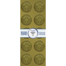 Geographics Embossed Seals 2 Gold Excellence