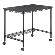 Safco 36 W Mobile Wire Desk