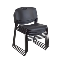 Regency Zeng Polyurethane Armless Stacking Chairs