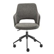 Eurostyle Darcie Office Chair CharcoalBlack