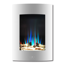 Cambridge Vertical Electric Fireplace With Multicolor