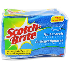 Scotch Brite No Scratch Scrub Sponges