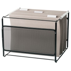 Brenton Studio Black Mesh File Holder