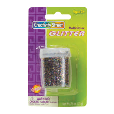 Creativity Street Glitter 075 Oz Multicolor