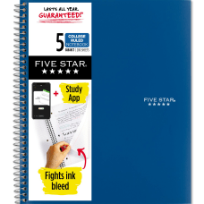 Five Star Wire Bound Notebook 8