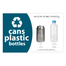 Recycle Across America Cans And Plastics