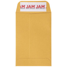 JAM Paper Envelopes 4 Coin Peel