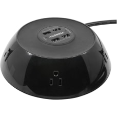 Lorell 5 Outlet USB Power Pod