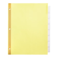 Office Depot Brand Insertable Dividers With