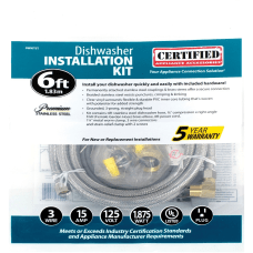 Certified Appliance Accessories Dishwasher Installation Kit