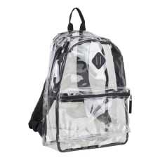 clear backpacks in stores