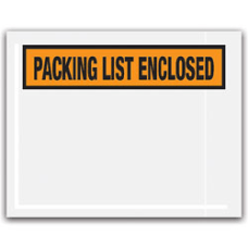 Partners Brand Packing List Enclosed Envelopes