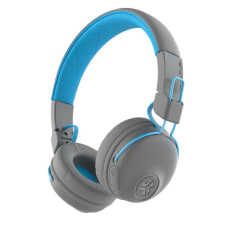 JLab Studio Wireless Headphones Gray Blue
