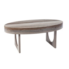 SEI Chadkirk Faux Marble Cocktail Table