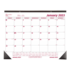 Watercolor Floral Ruled Blocks 18 Monthly Desk/Wall Calendar 2-in-1 22 x 17 Jul 2022 with Corner Protectors 2021 2021-2022 Desk Calendar Dec 