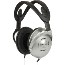 Koss Wired Stereo Headphones Silver UR18