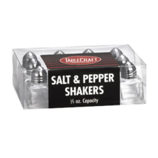 Tablecraft Cube Salt And Pepper Shakers