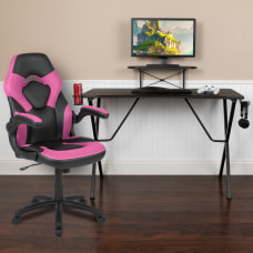 Flash Furniture Gaming Desk And Racing