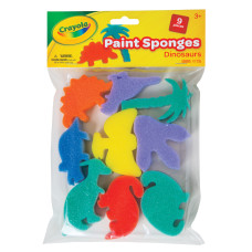 Crayola Dinosaur Paint Sponges Assorted Colors