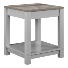 Ameriwood Home Carver End Table Square