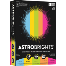 Astrobrights Color Card Stock 5 Assorted