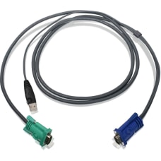 IOGEAR USB KVM Cable HD 15