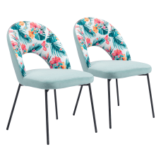 Zuo Modern Bethpage Dining Chairs Multicolor