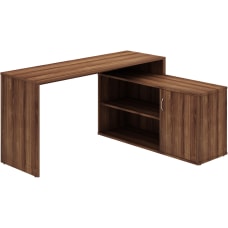 LYS L Shape Workstation with Cabinet