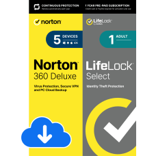 Norton 360 Deluxe With Lifelock Select