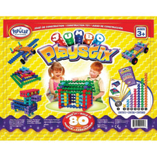 Popular Playthings Jumbo Playstix 80 Piece