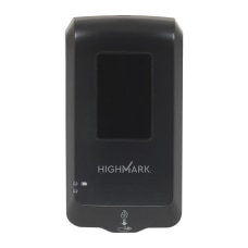 Highmark Automated Soap Sanitizer Dispenser Black