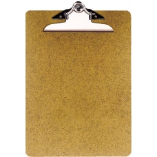 OIC 100percent Recycled Hardboard Clipboard Letter