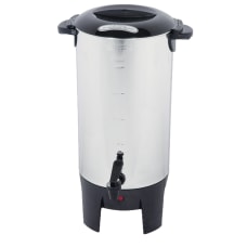 Better Chef 50 Cup Coffeemaker Silver