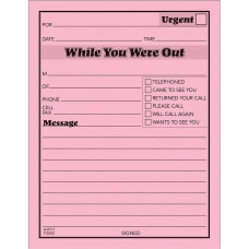 TOPS Important Message Note Pads 4