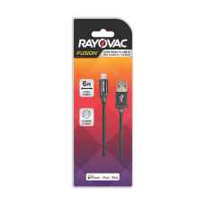Rayovac Lightning To USB A Cable